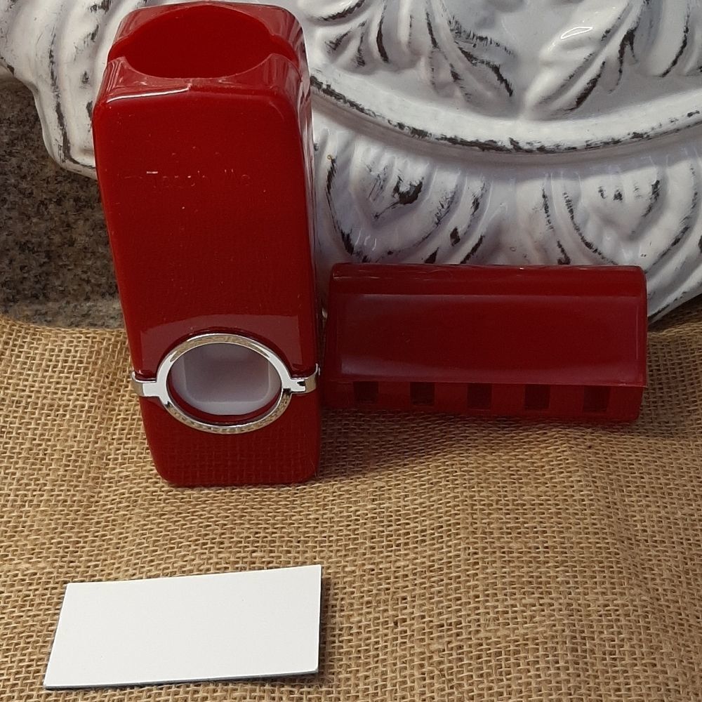 Nwt Red Toothpaste Dispenser - Picture 2 of 4